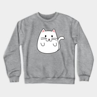 Cute Cat Doodle Crewneck Sweatshirt